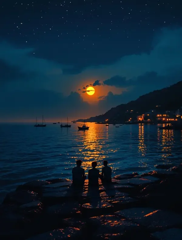 海风轻轻吹 封面 - 动漫网站